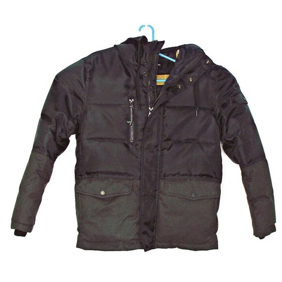 Marc New York by Andrew Marc Women's Winter Hooded Puffer Basic Coat Black Sz S - Picture 2 of 12